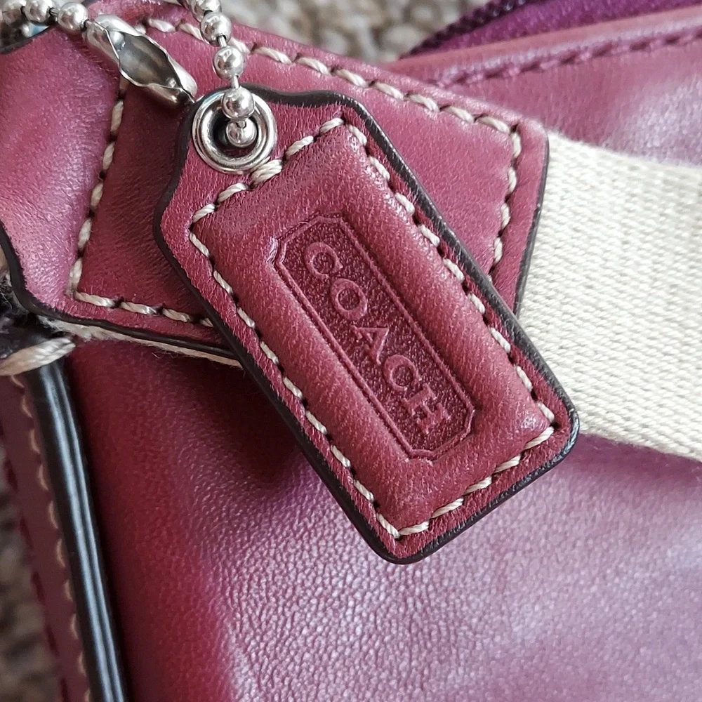 COACH Crossbody Swingpack with Cloth Strap - Picture 6 of 8